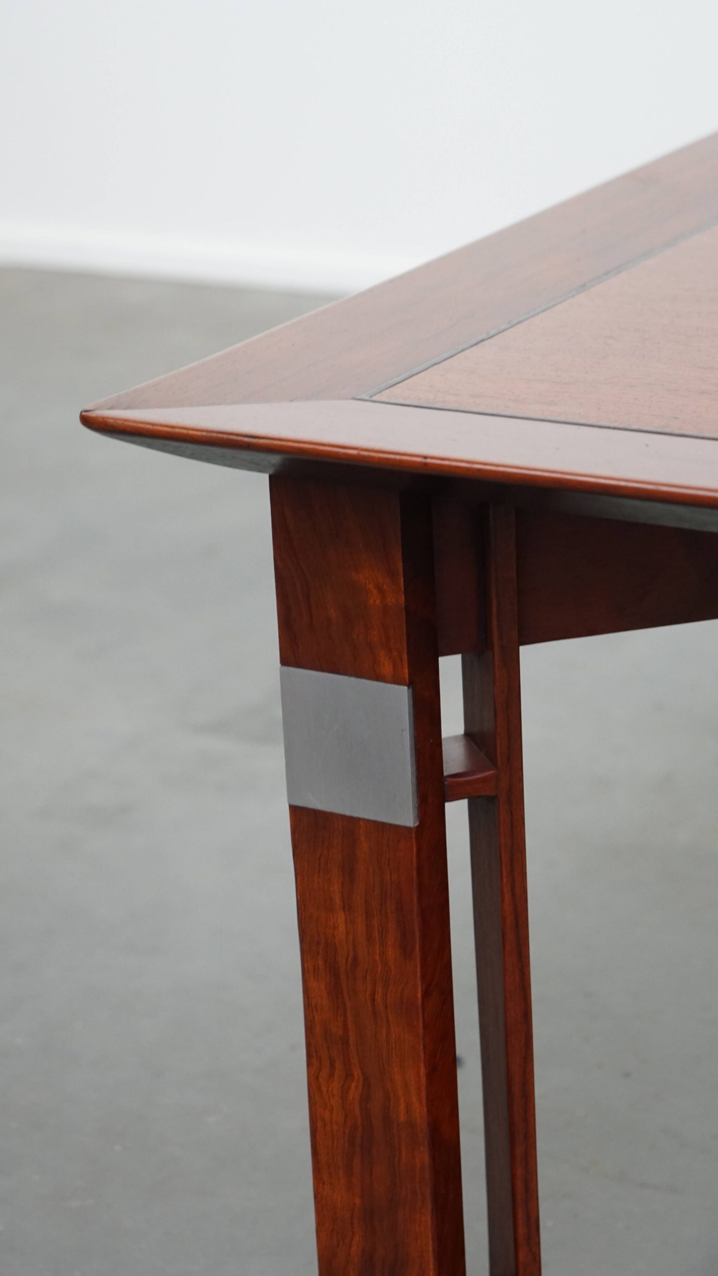 Prachtige, grote en luxe vierkante Art Deco salontafel van Schuitema uit de Decoforma serie - Afbeelding 12