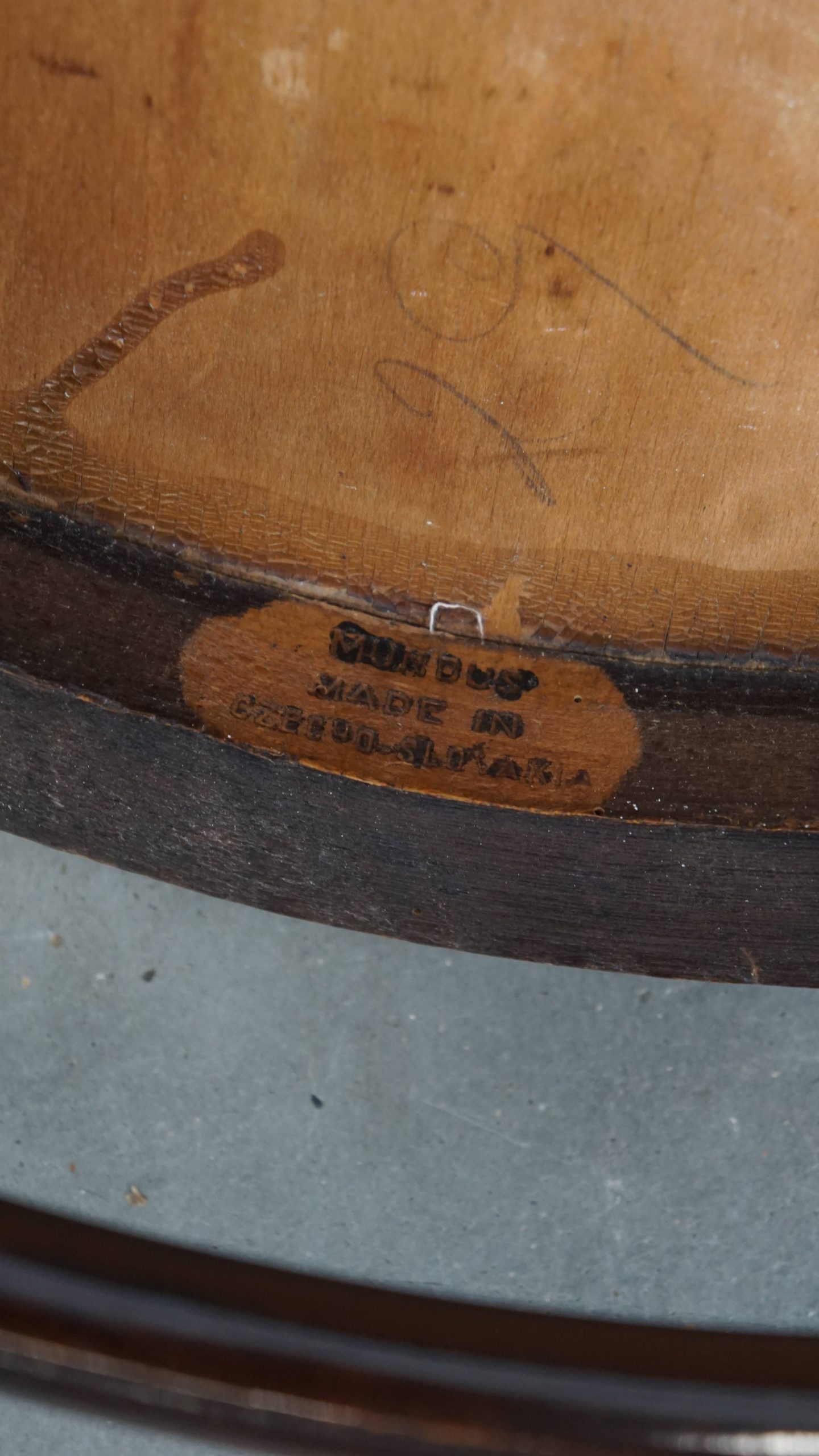 Prachtige antieke houten design stoel van Mundus voor Thonet met armleuningen met prachtig snijwerk - Afbeelding 21