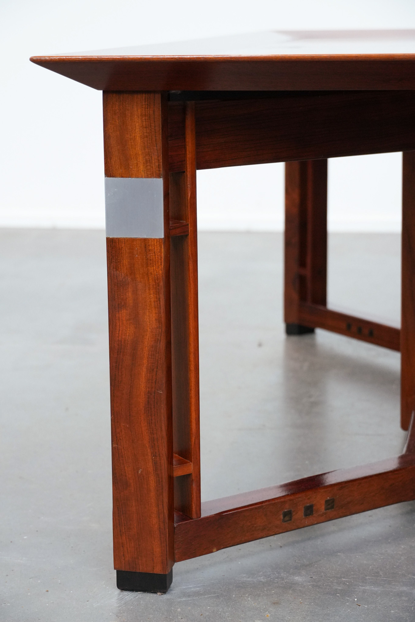 Mooie en grote vierkante Art Deco salontafel van Schuitema uit de Decoforma serie - Afbeelding 13