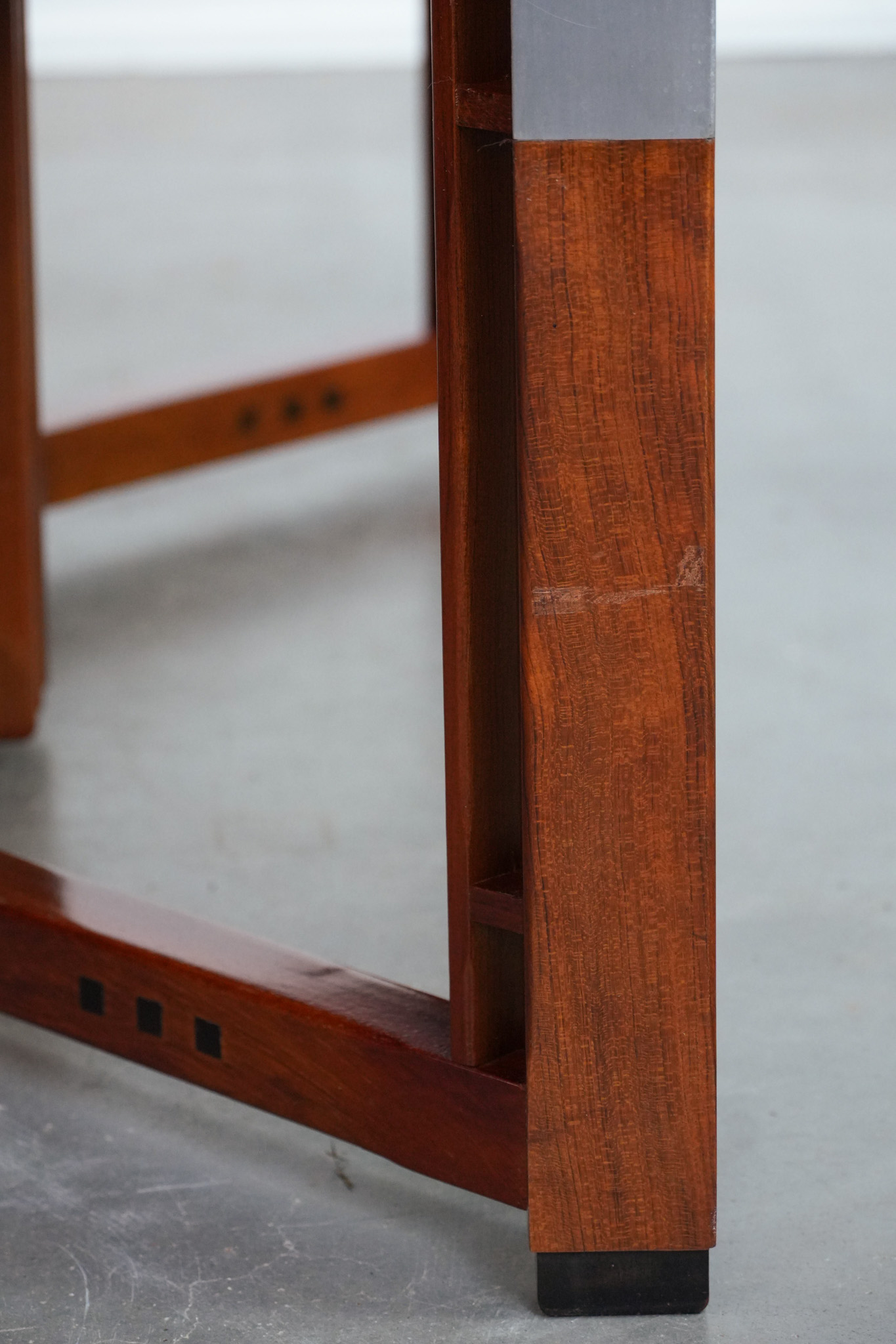 Mooie en grote vierkante Art Deco salontafel van Schuitema uit de Decoforma serie - Afbeelding 15