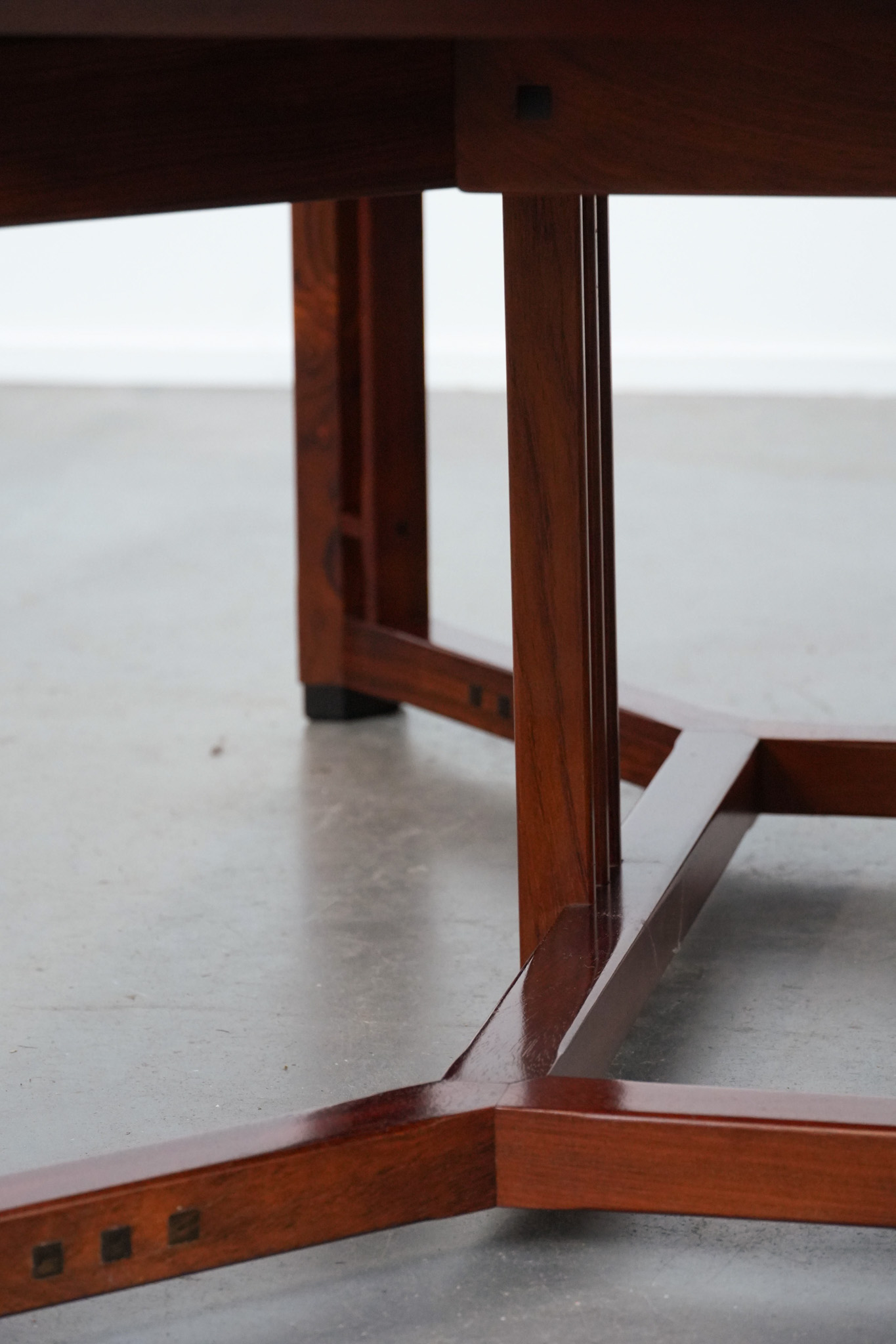 Mooie en grote vierkante Art Deco salontafel van Schuitema uit de Decoforma serie - Afbeelding 16