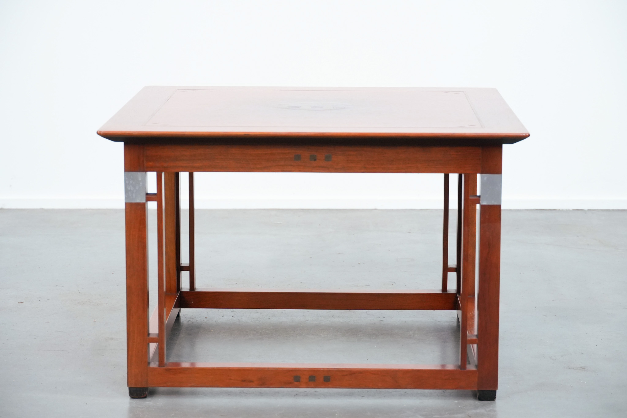 Mooie vierkante design Art Deco bijzet/salontafel van Schuitema uit de Decoforma serie - Afbeelding 4