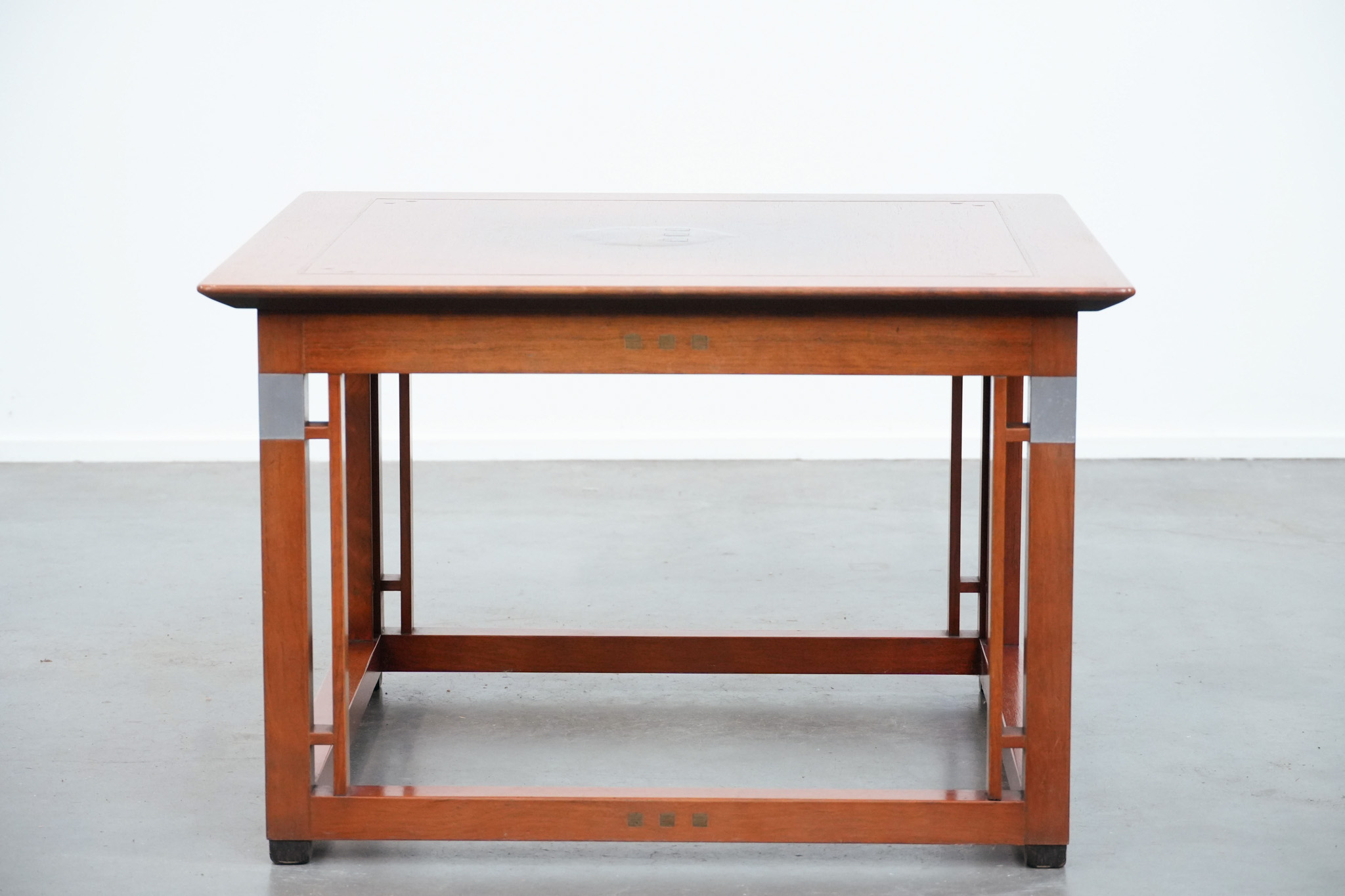 Mooie vierkante design Art Deco bijzet/salontafel van Schuitema uit de Decoforma serie - Afbeelding 5