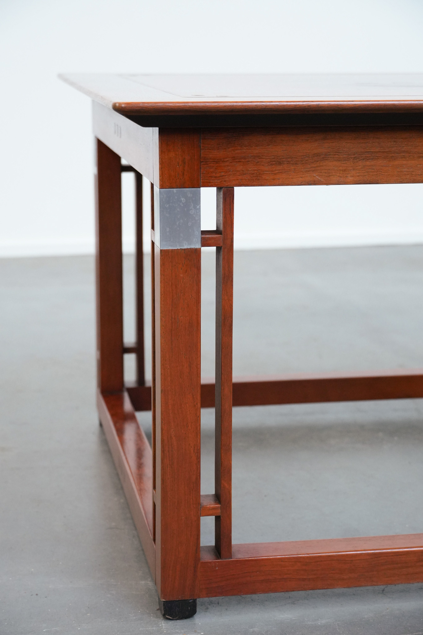 Mooie vierkante design Art Deco bijzet/salontafel van Schuitema uit de Decoforma serie - Afbeelding 13