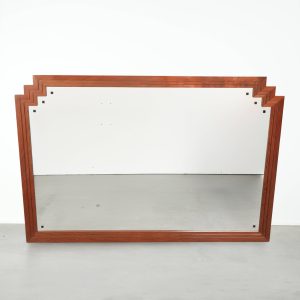 Indrukwekkende en grote Art Deco Schuitema design spiegel uit de Decoforma serie