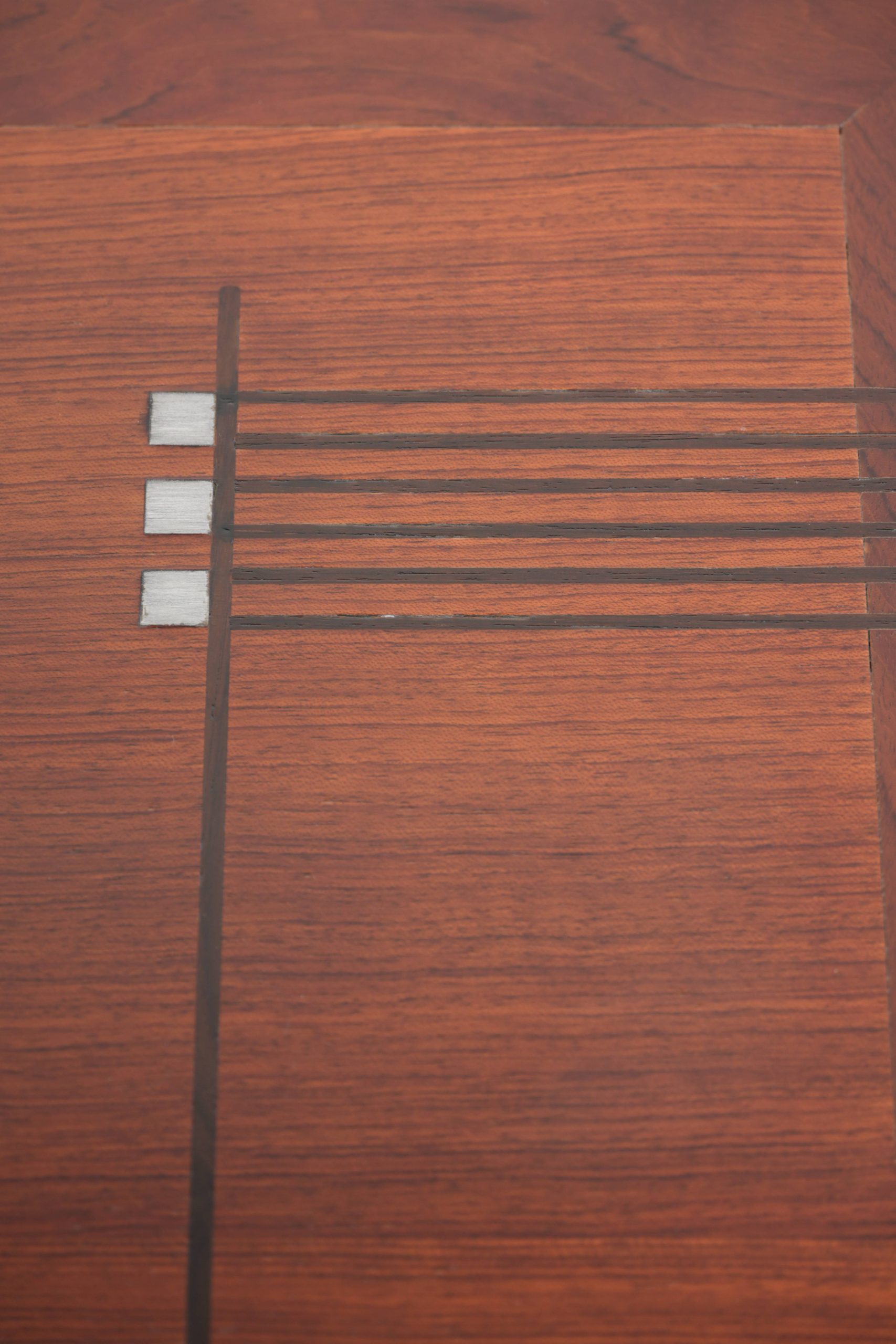 Bijzondere hoge vierkante Art Deco Schuitema design bijzettafel uit de Decoforma serie - Afbeelding 7