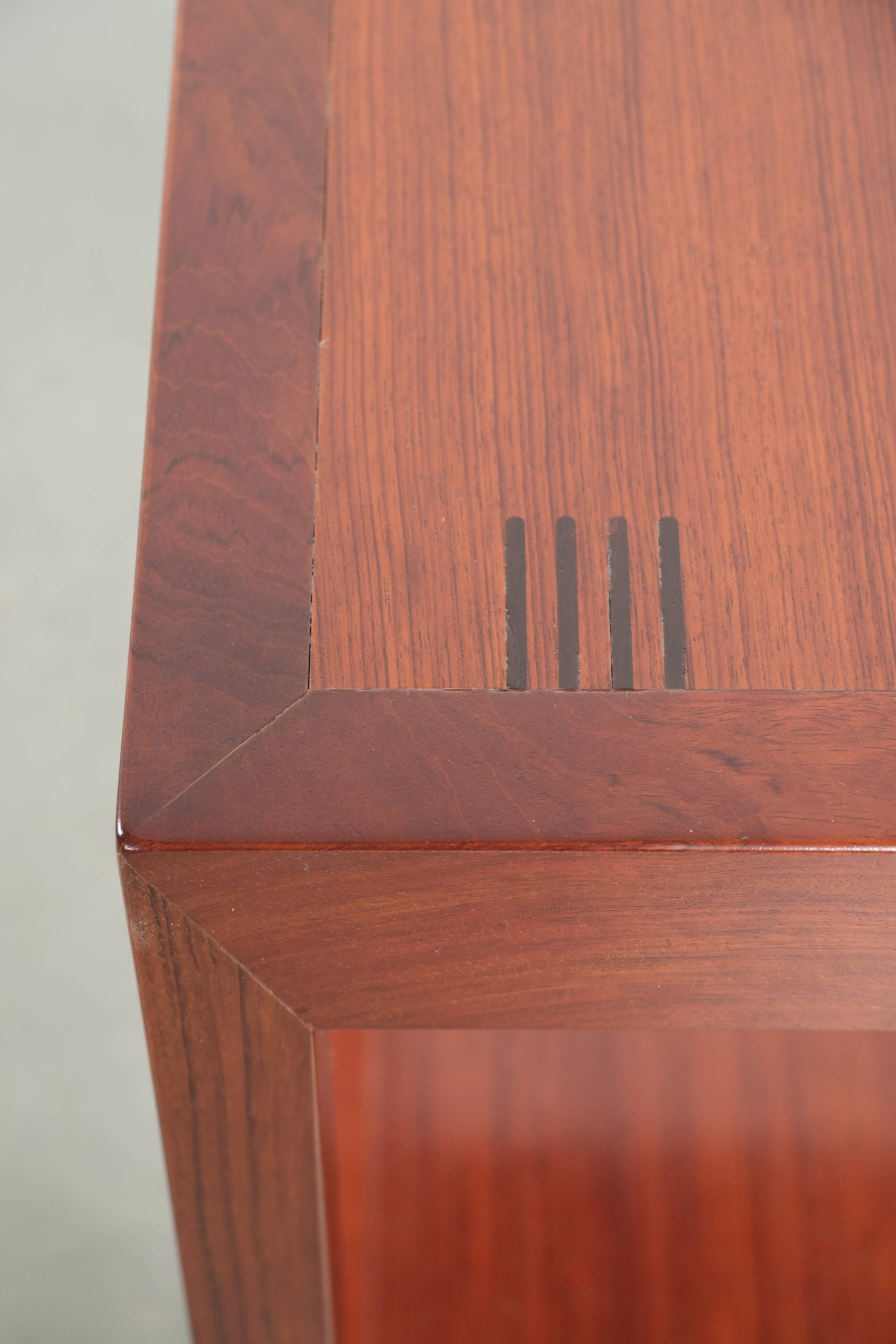 Bijzondere hoge vierkante Art Deco Schuitema design bijzettafel uit de Decoforma serie - Afbeelding 10