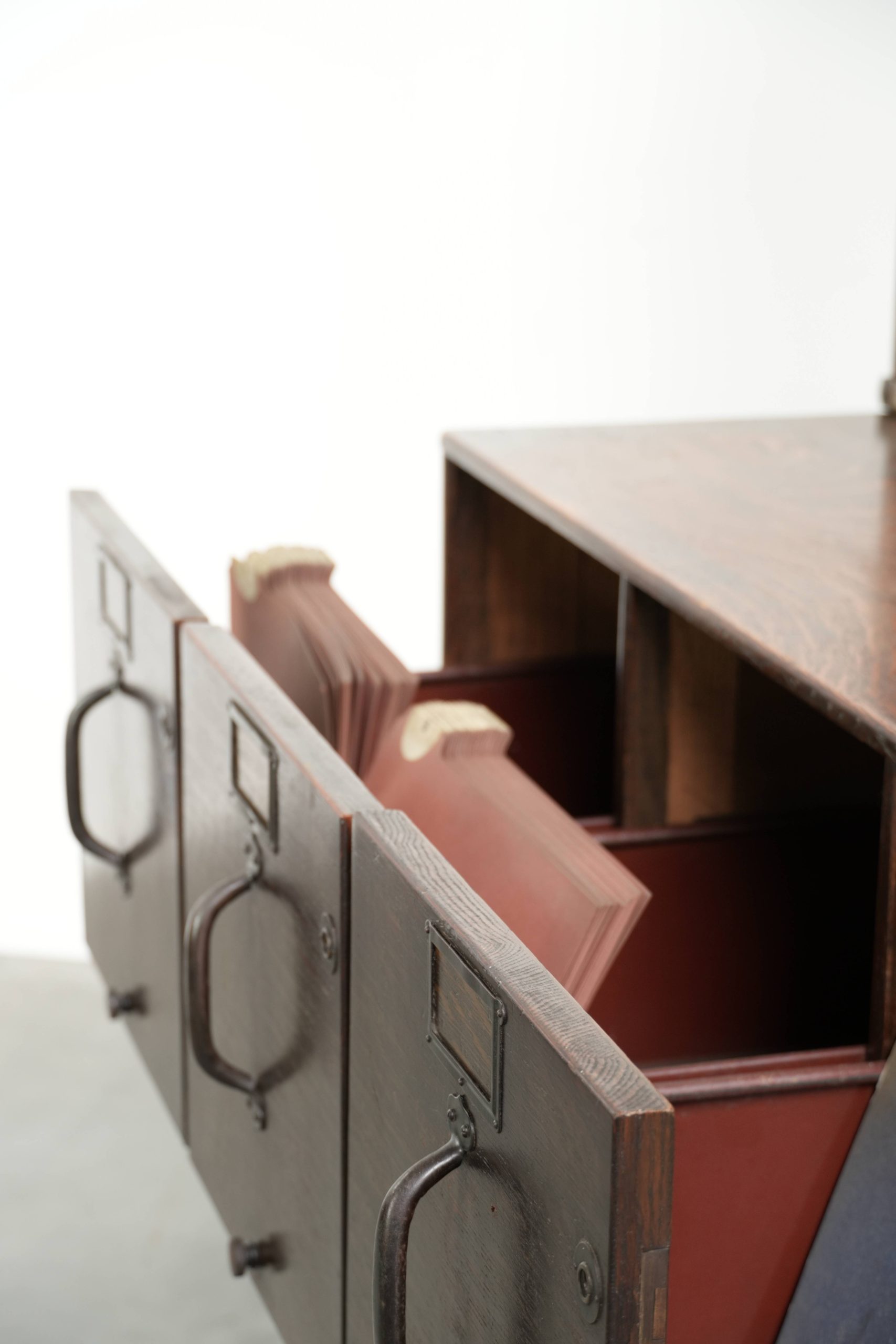 Unieke en zeer originele 19e eeuwse globe Wernicke modulaire notaris/ kantoor/ apothekerskast - Afbeelding 11