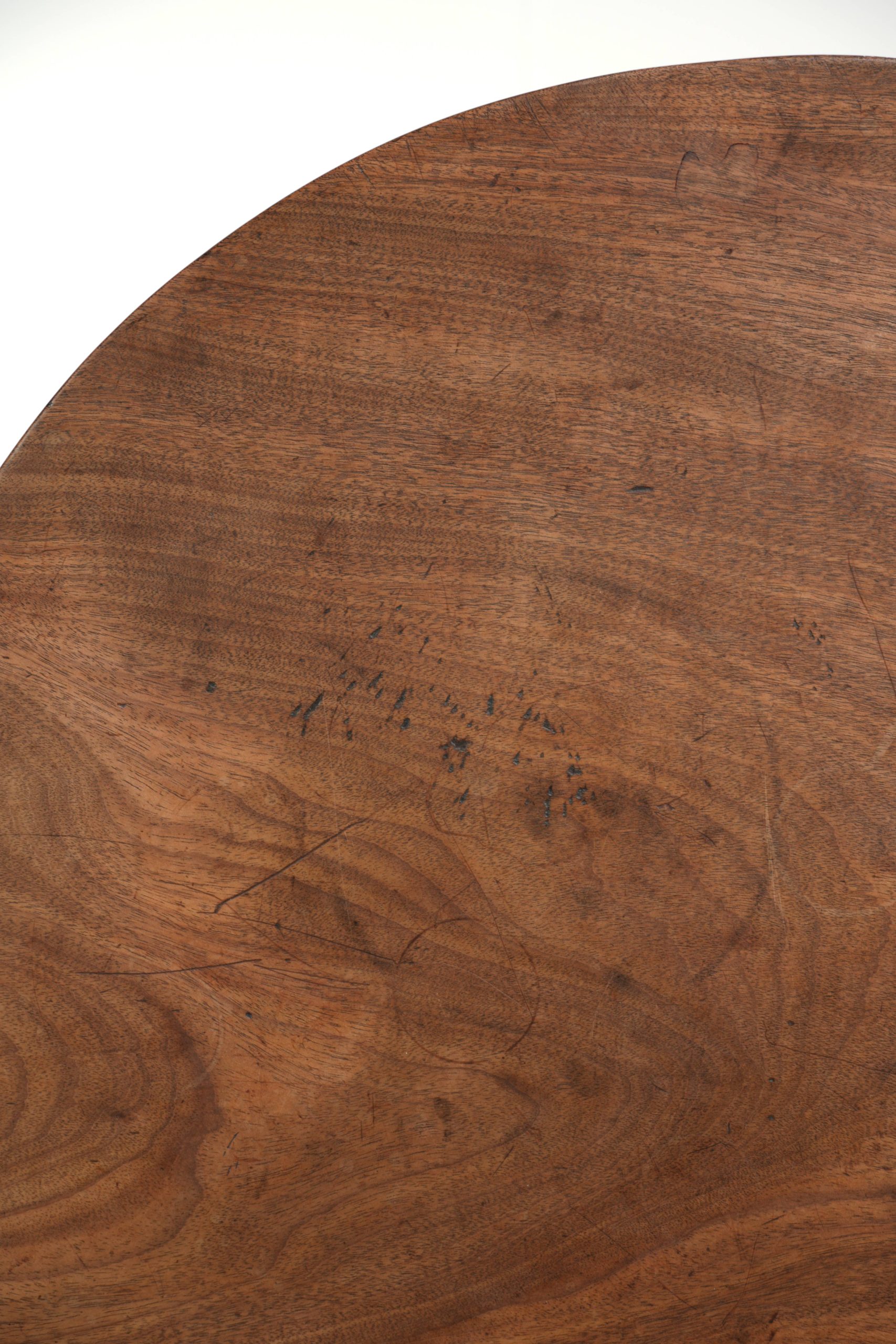 Leuke antieke Engelse tilttop tafel met zeer mooie kleuren en een prachtig patina - Afbeelding 7